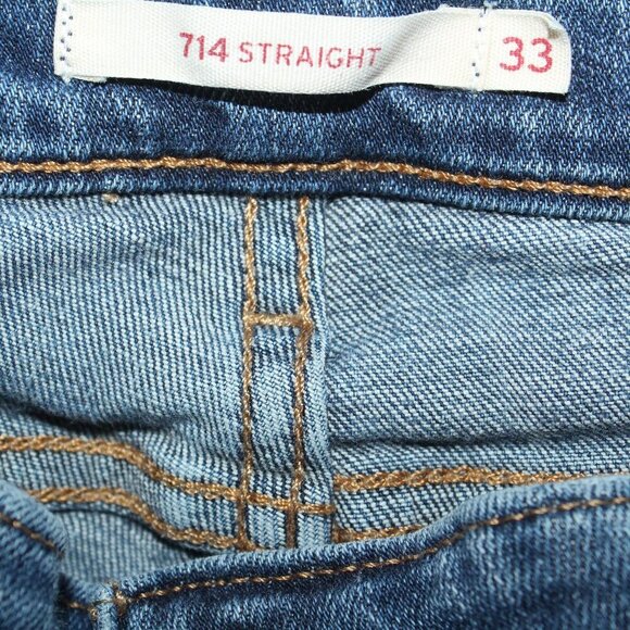 Levis 714 Straight Jeans - Picture 2 of 9